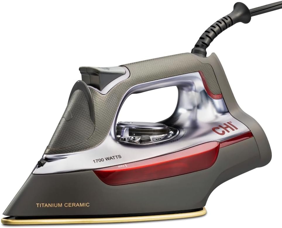 CHI Steam Iron with Titanium Ceramic