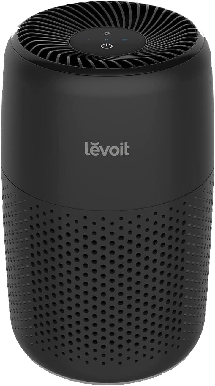 LEVOIT Core Mini-P compact air purifier for desk dorm and nightstand