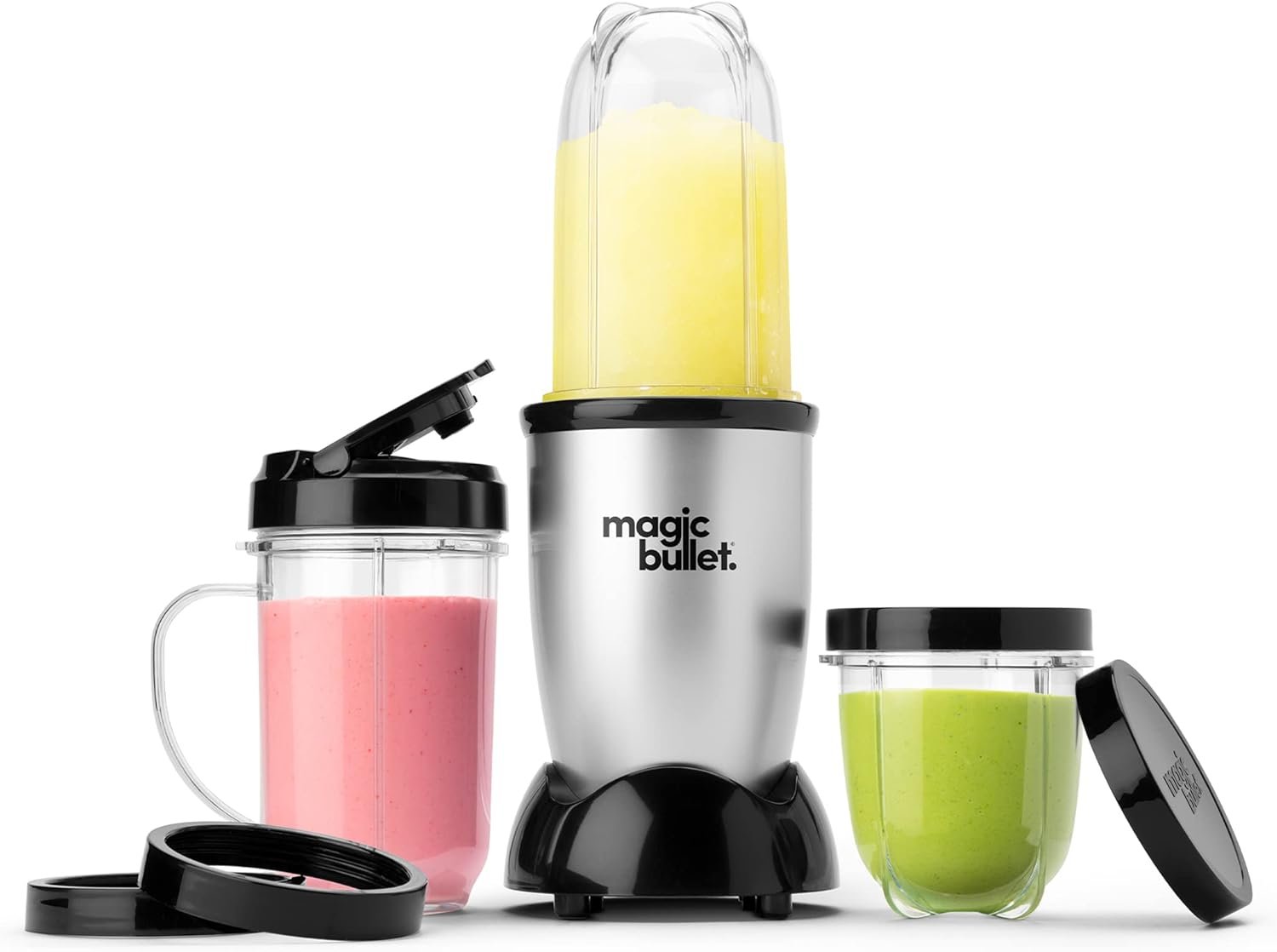 Magic Bullet Blender 11-piece set silver