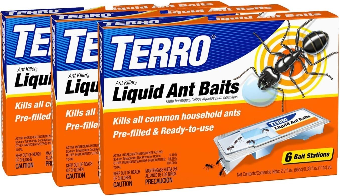 TERRO liquid ant bait stations T300B 12 count for ant control