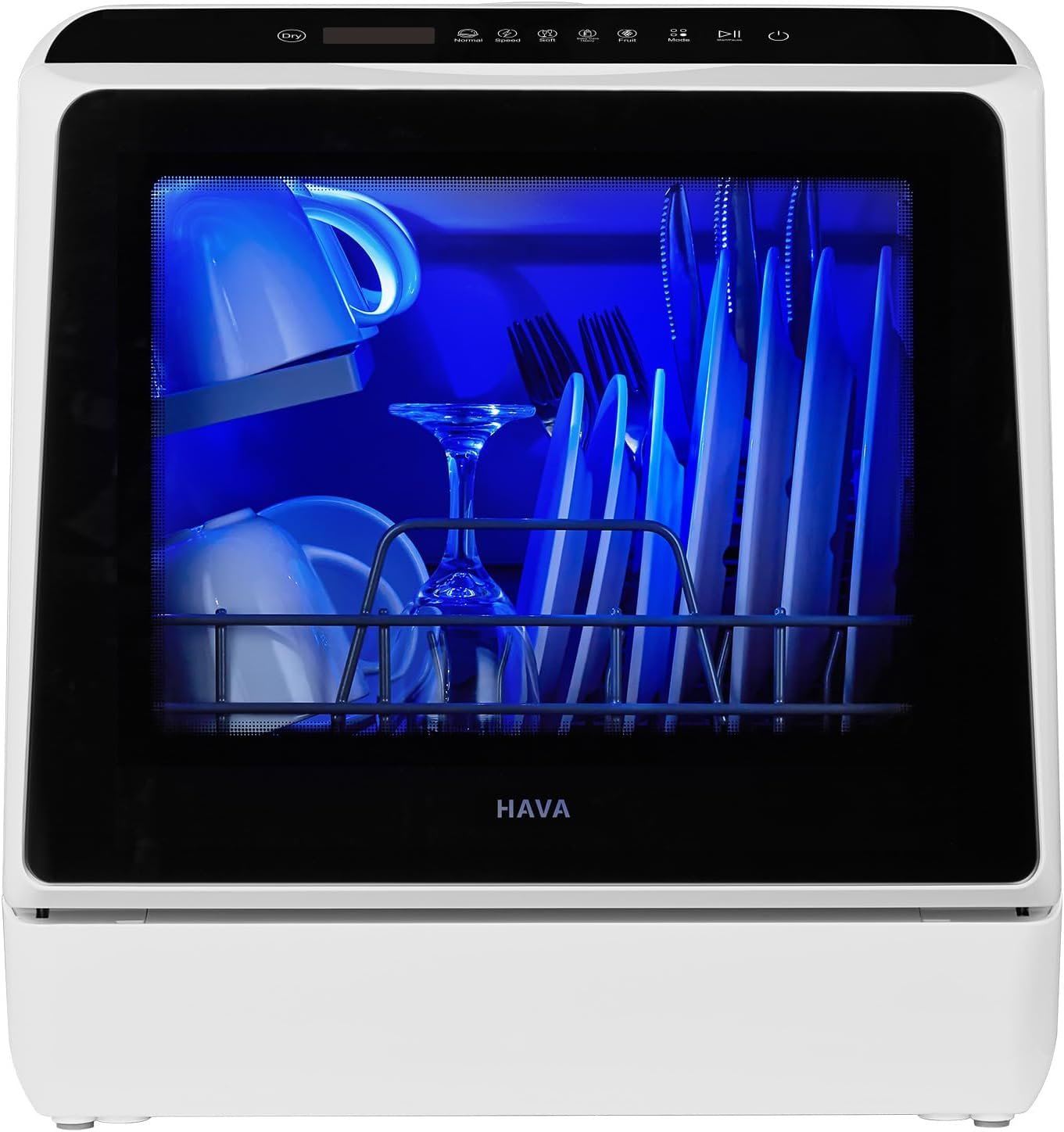 HAVA portable mini countertop dishwasher with built-in water tank