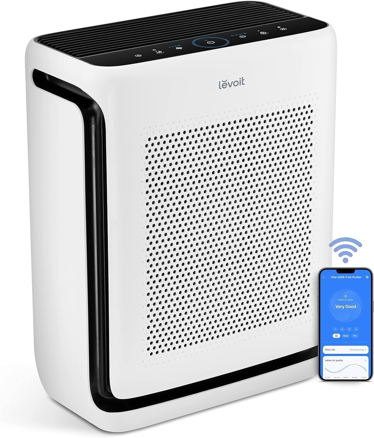 LEVOIT Vital 200S-P smart air purifier for pets dust and allergies