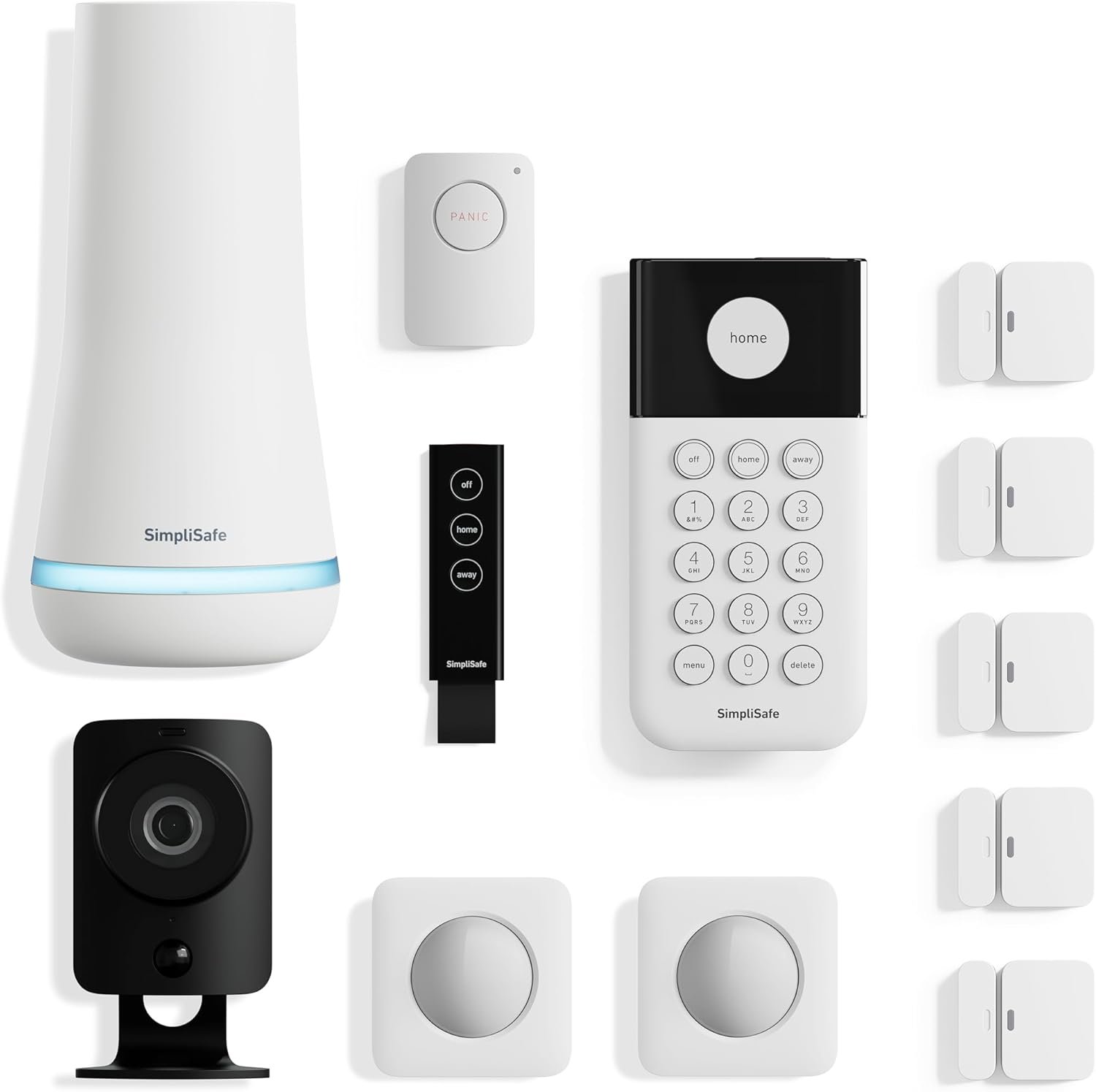 SimpliSafe 12 Piece Wireless Home Security System w/HD Camera