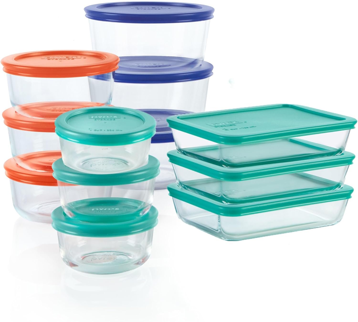 Pyrex Glass Storage Set