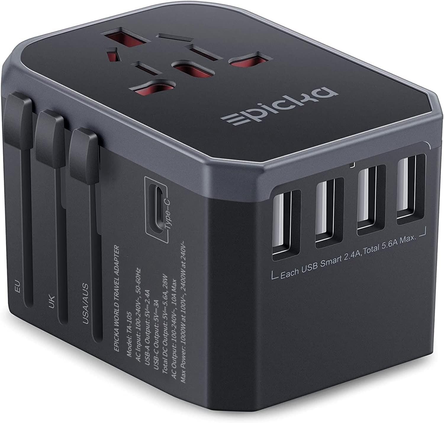 Epicka Universal Travel Adapter