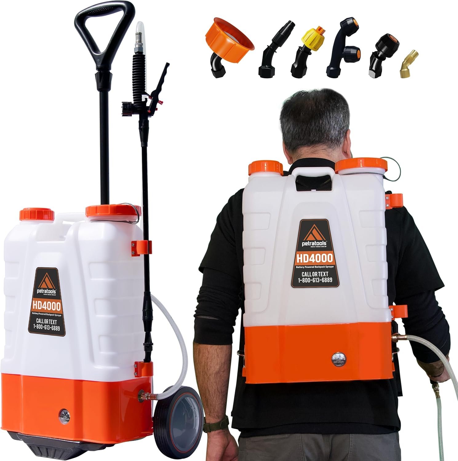 PetraTools HD4000 Battery Backpack Sprayer