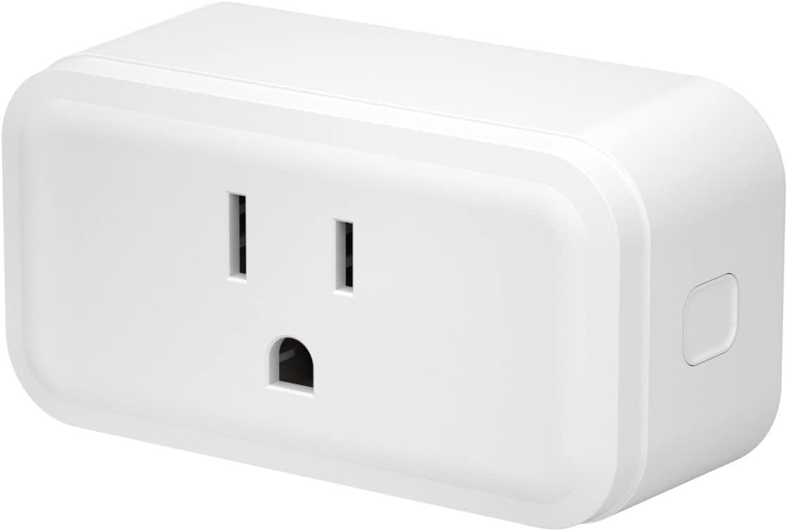SONOFF S40 Lite best zigbee smart plug for home assistant white background