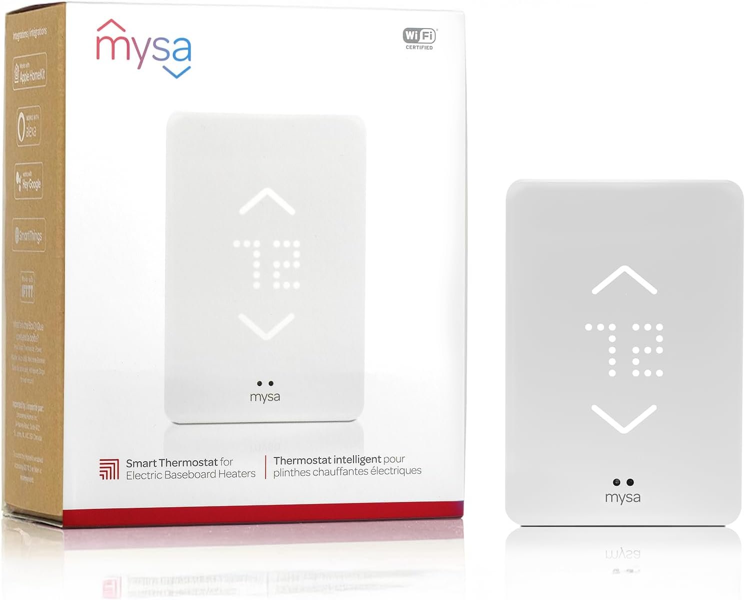 Mysa V2 smart thermostat for electric baseboard heater review 2026