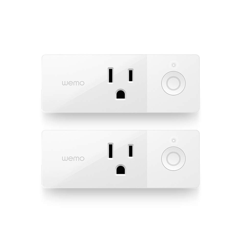 Wemo Mini Smart Plug — best smart plug for alexa no account needed