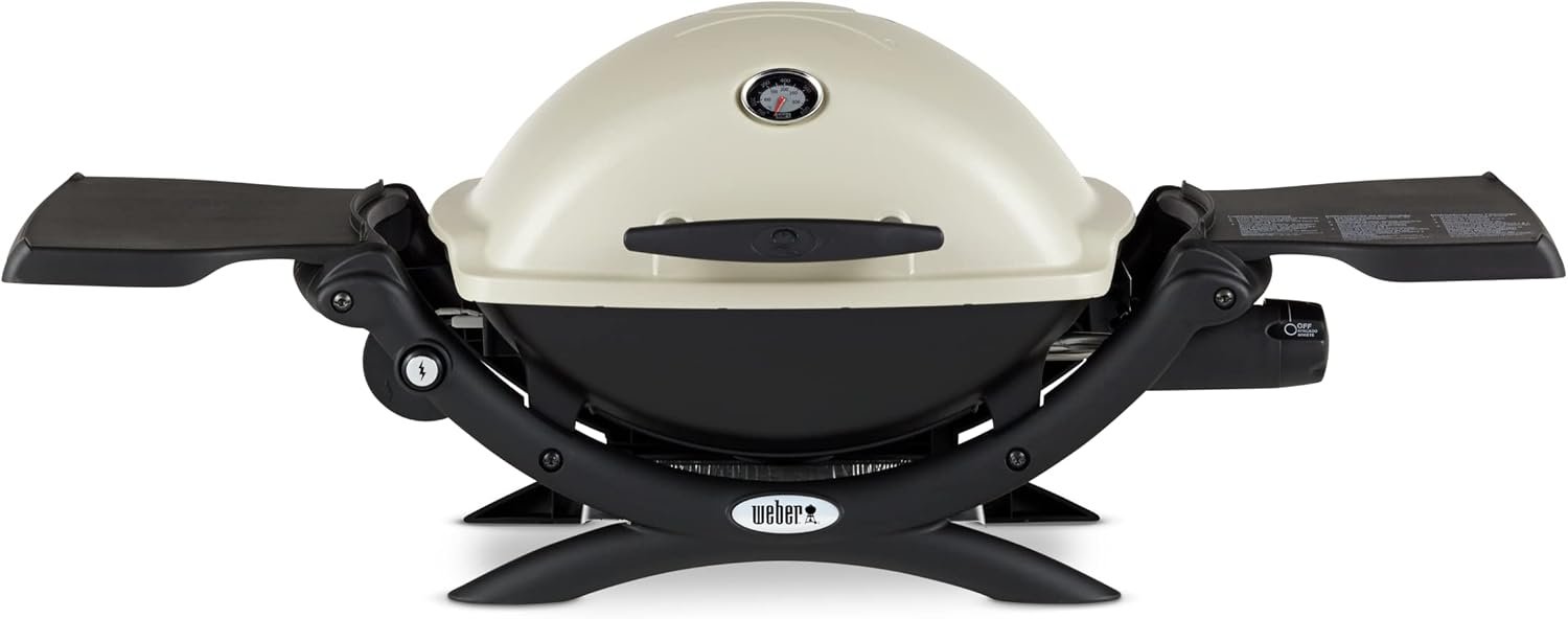 Weber Q1200 — best portable grills for camping gas propane