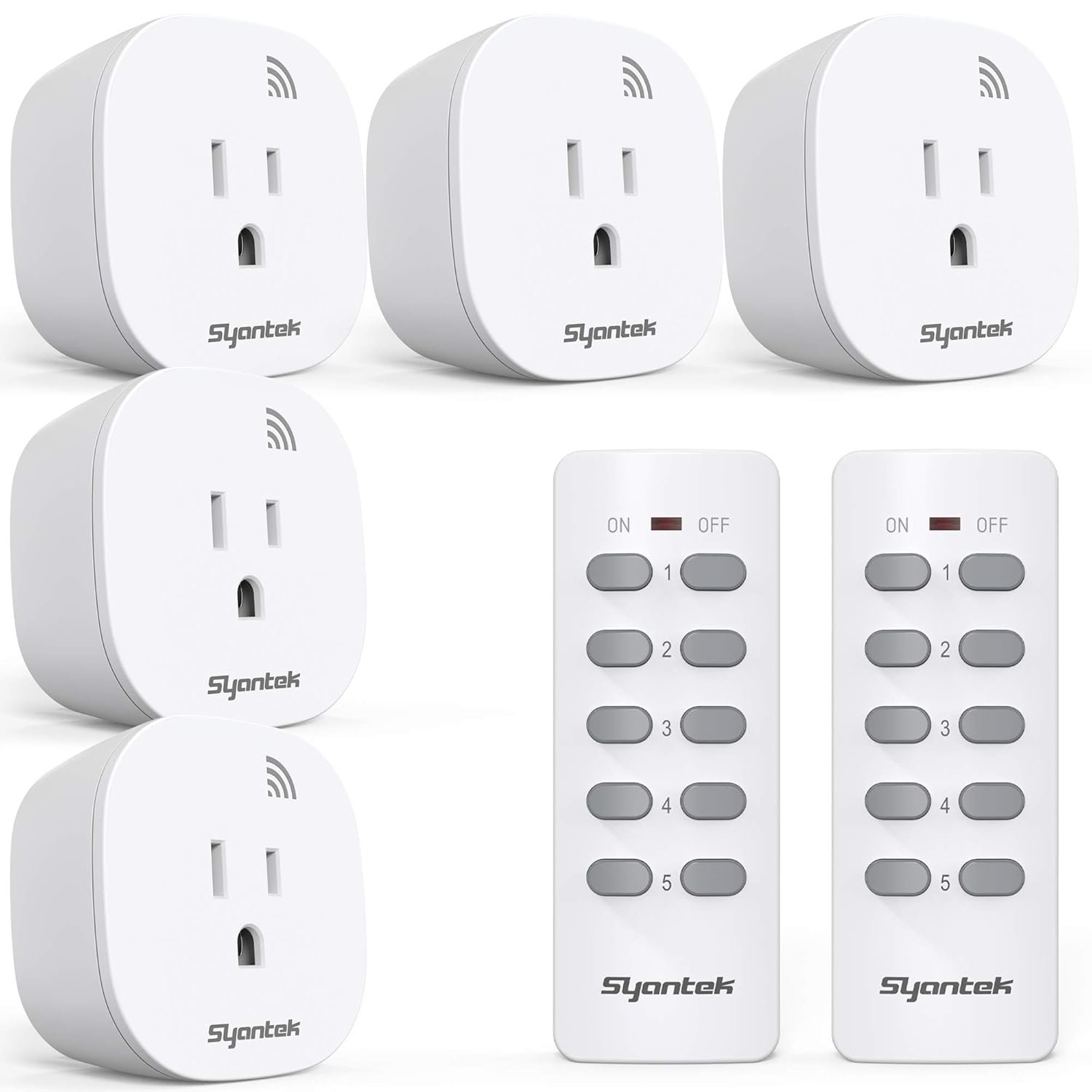 Syantek Remote Control Outlet Kit — best expandable remote control outlet 2026