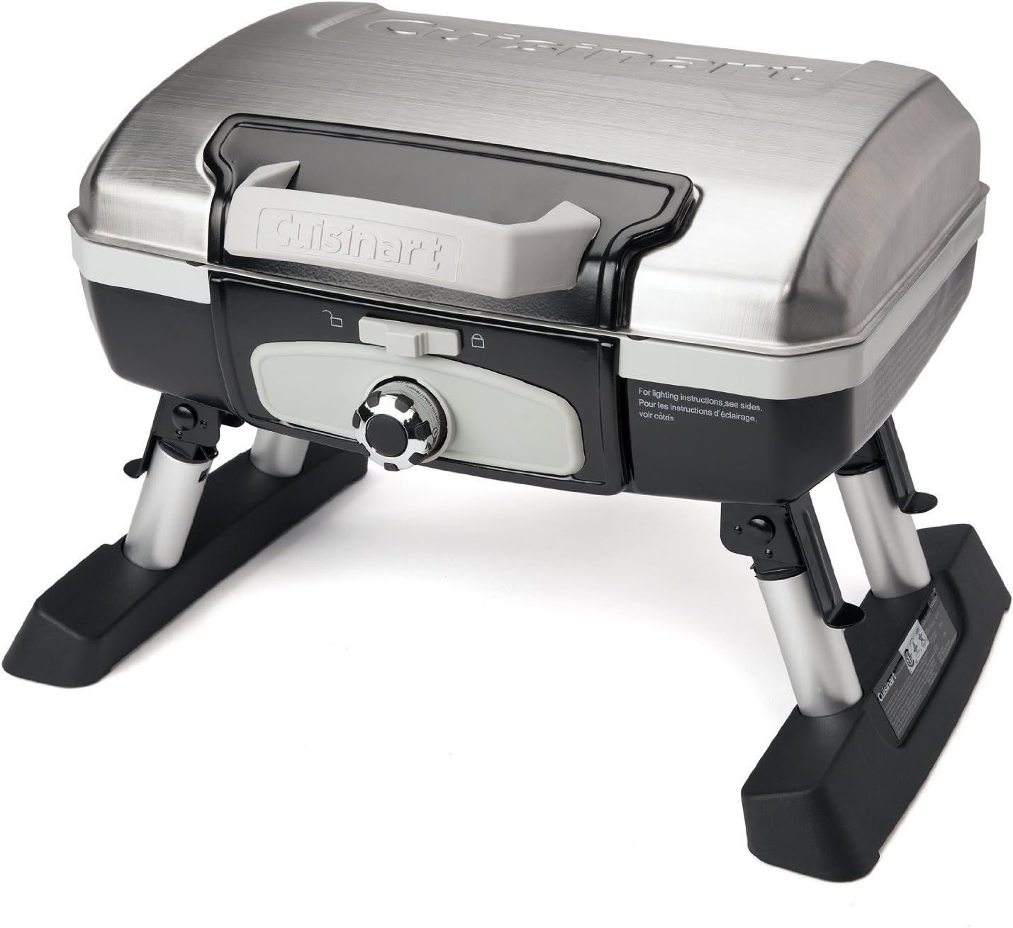 Cuisinart Petite Gourmet Portable Gas Grill — compact camping grill budget