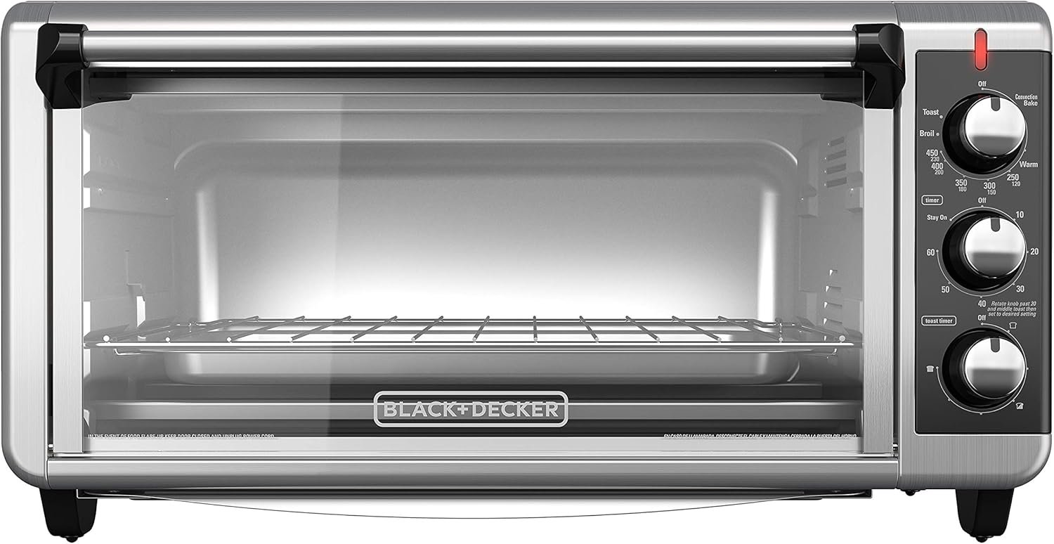 BLACK+DECKER TO3250XSBD toaster oven college graduation gift kitchen 2026