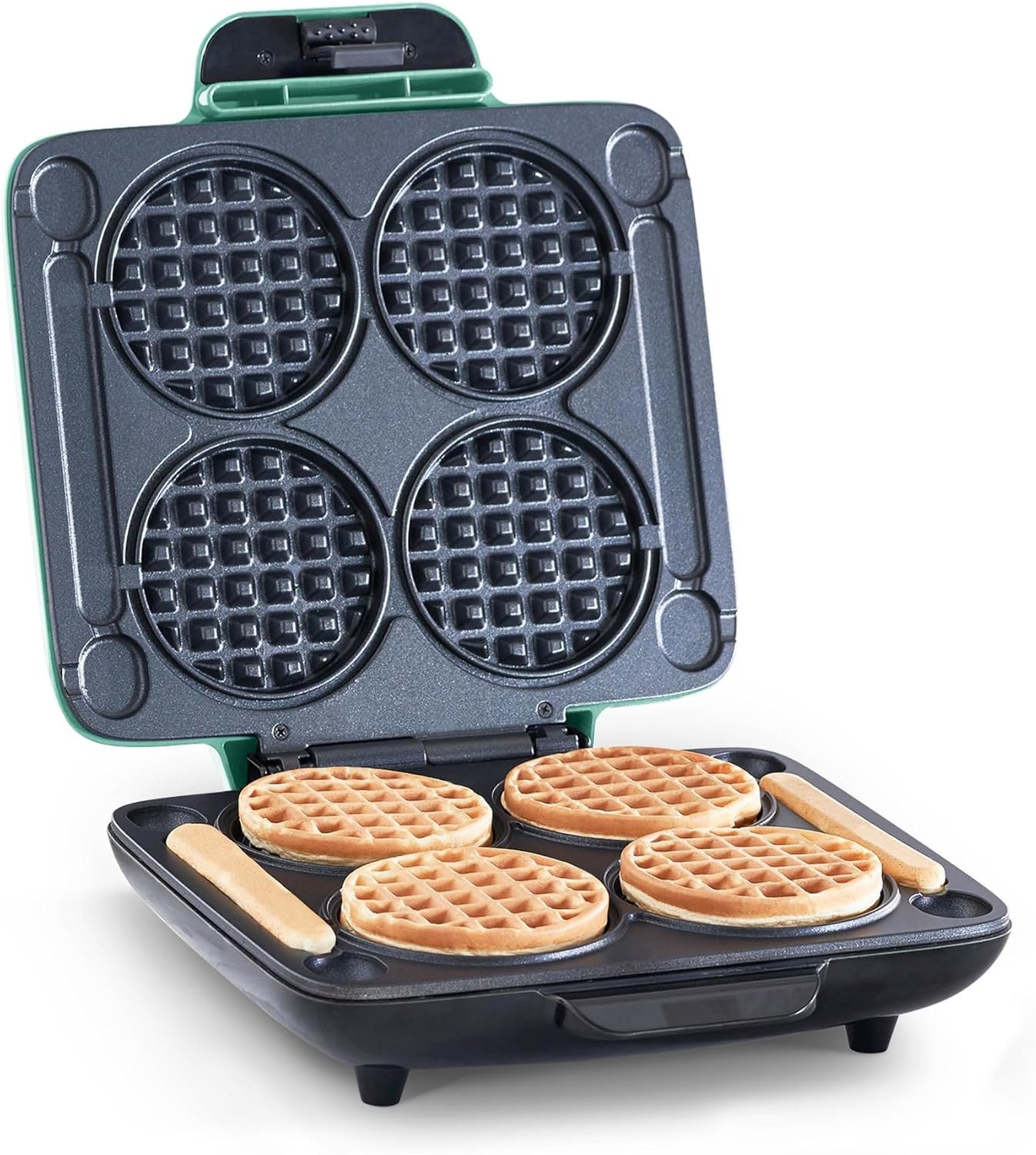 Dash Multi Mini Quad Waffle Maker — best waffle makers for families 2026