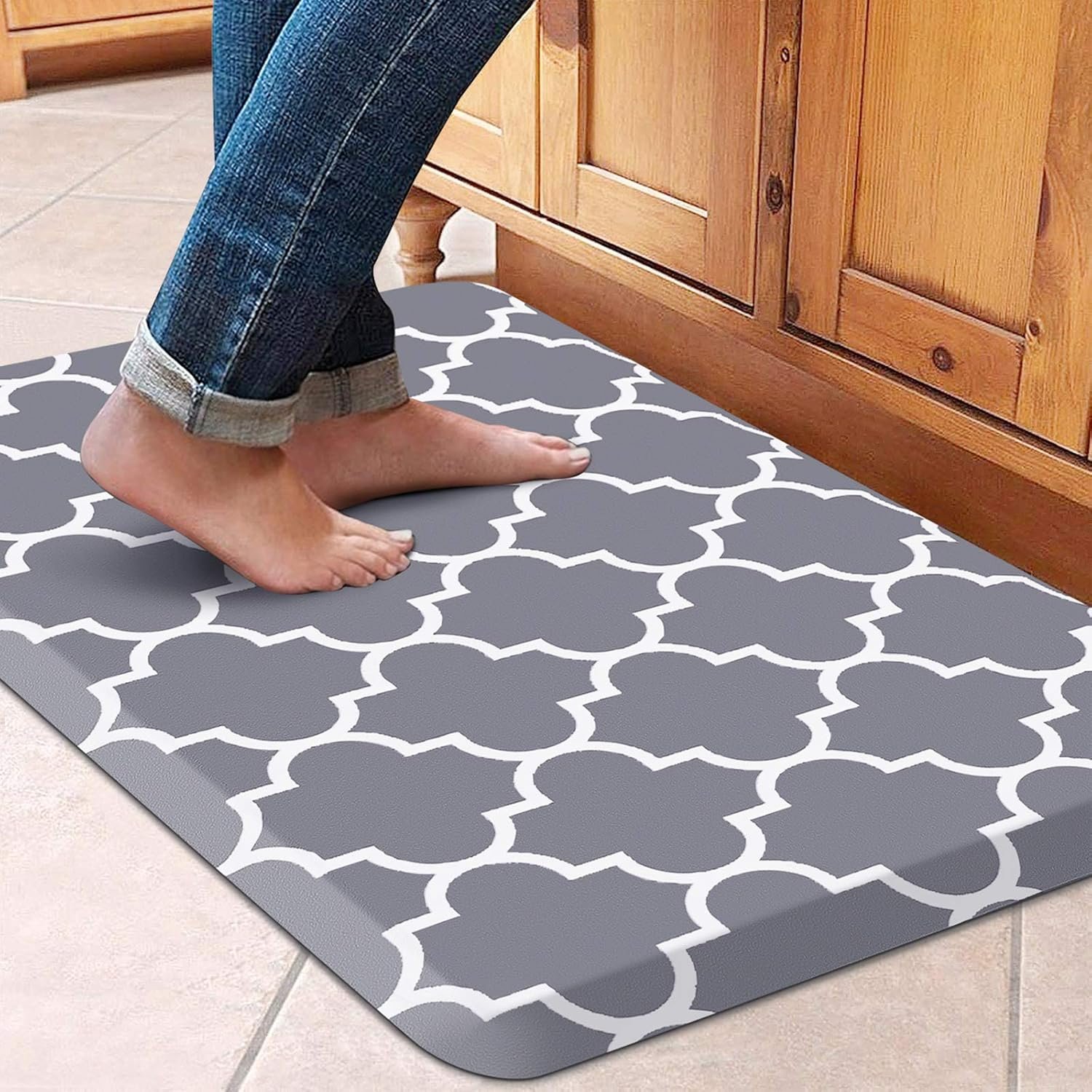 WISELIFE Kitchen Mat cushioned anti-fatigue waterproof ergonomic — best value kitchen mat