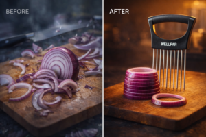 WELLFAR Onion Slicer Holder Review (2026): Is This $6 Kitchen Gadget Actually Worth It?