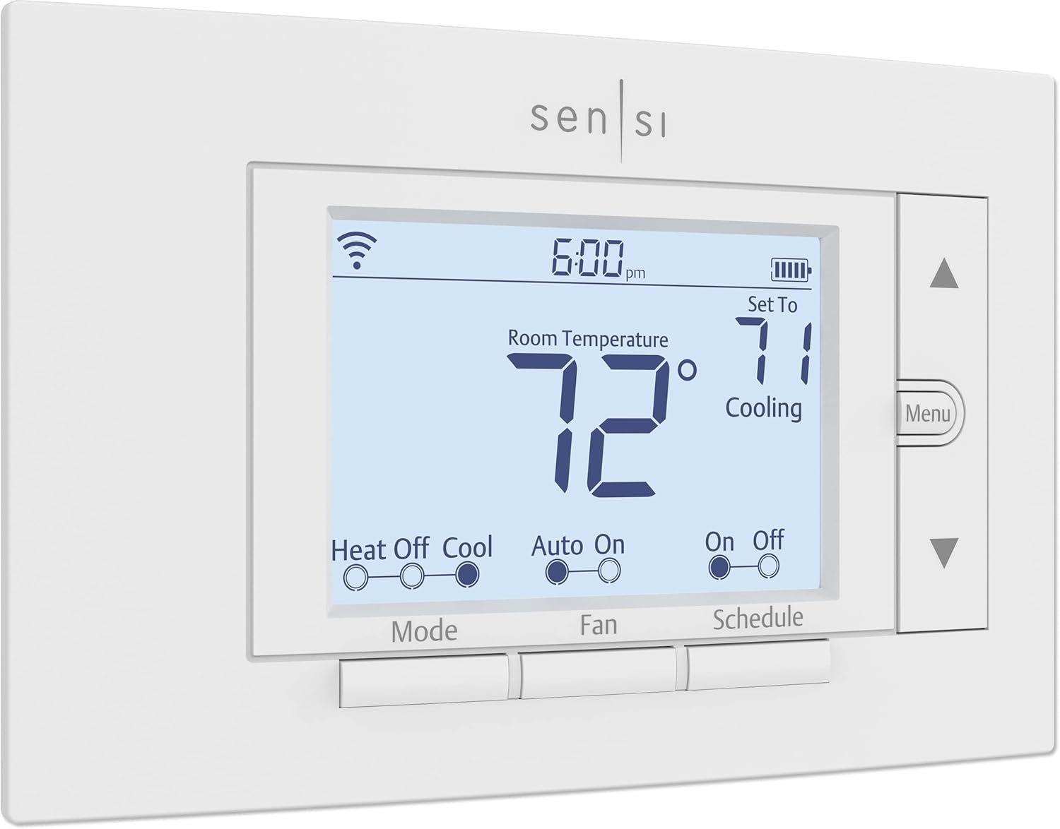 Sensi ST55 smart thermostat — no c wire 2-wire compatible wifi thermostat