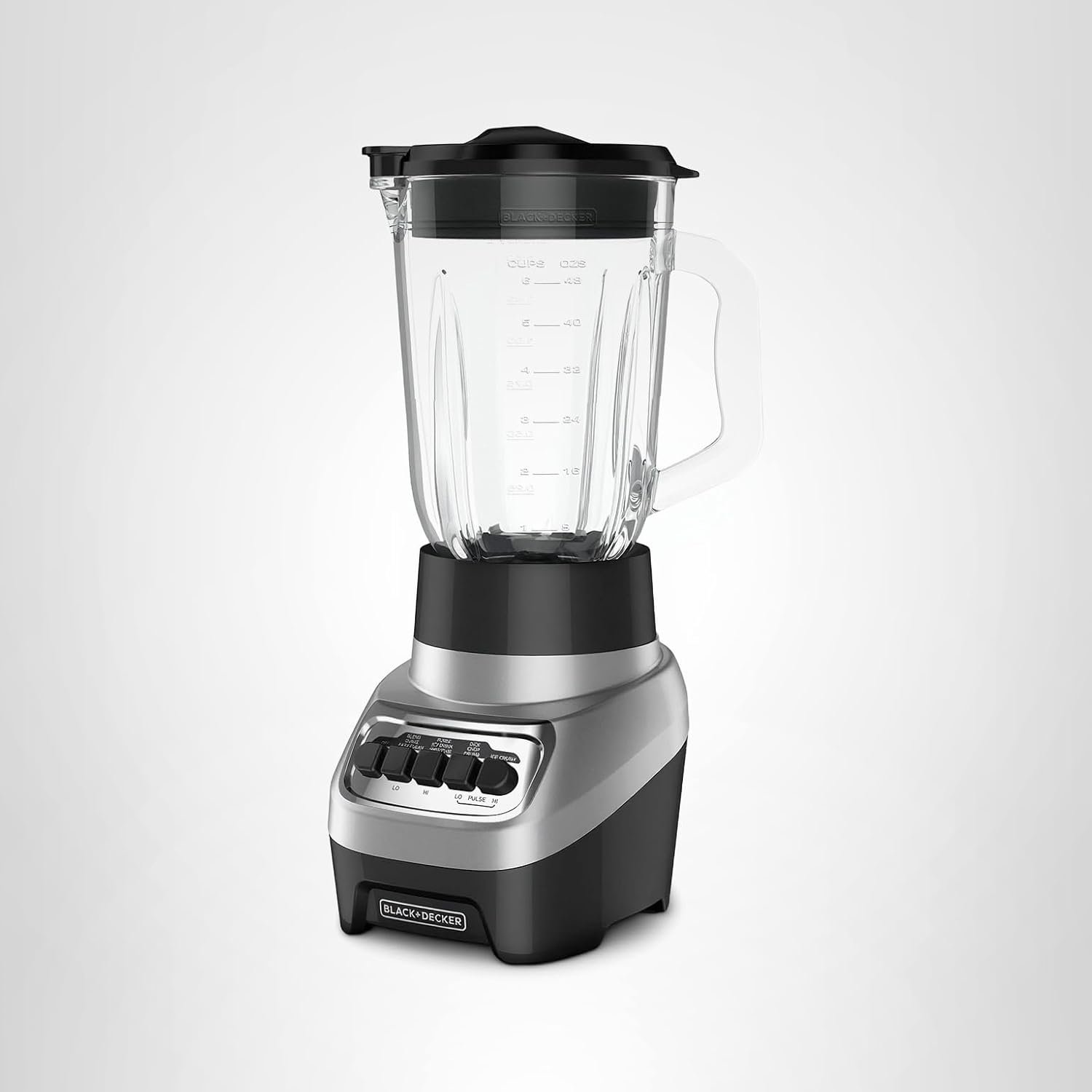 BLACK+DECKER Glass Jar Blender — non-toxic blender simple no-frills pick