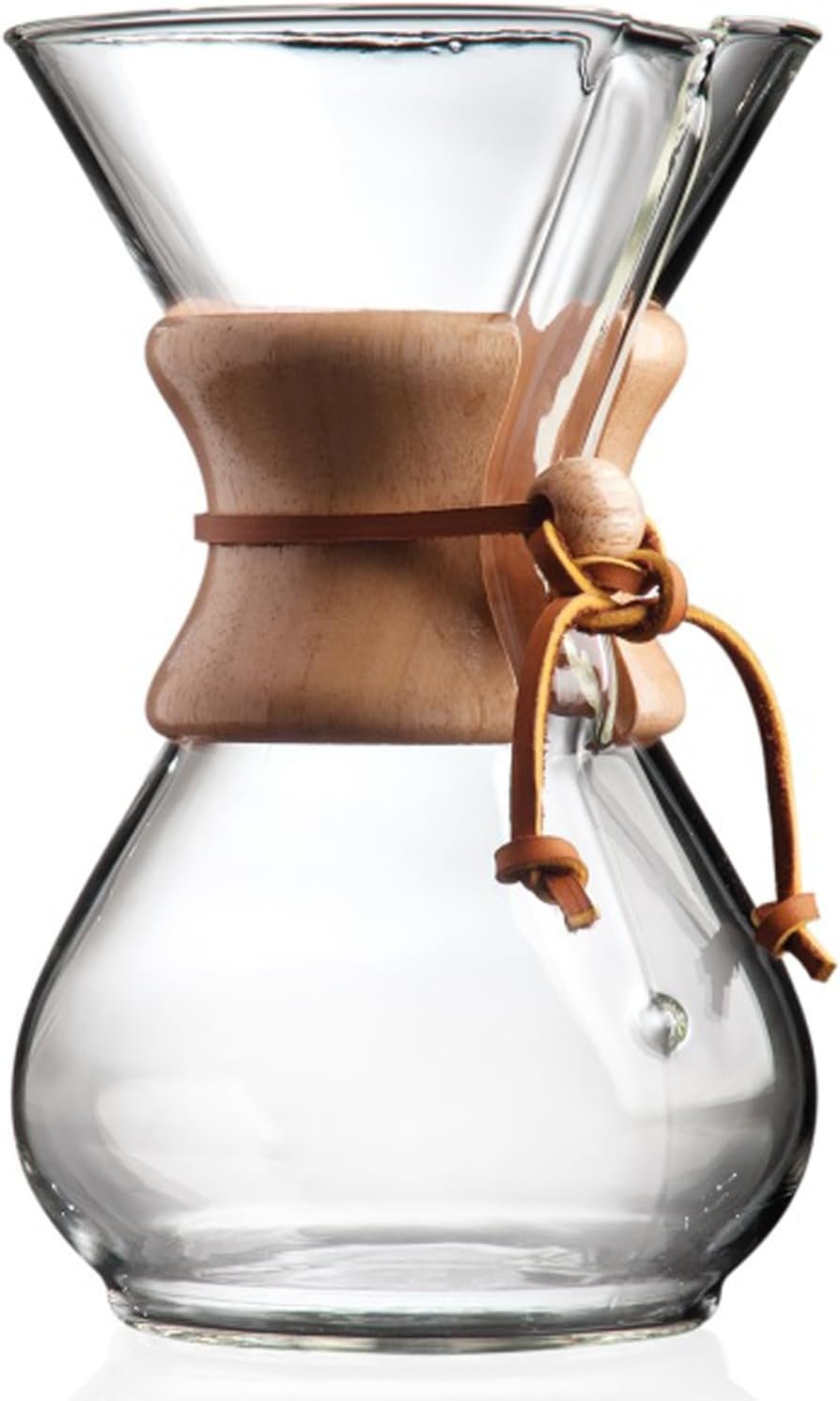 Chemex Classic 6-Cup — non-toxic coffee maker best overall glass pour-over