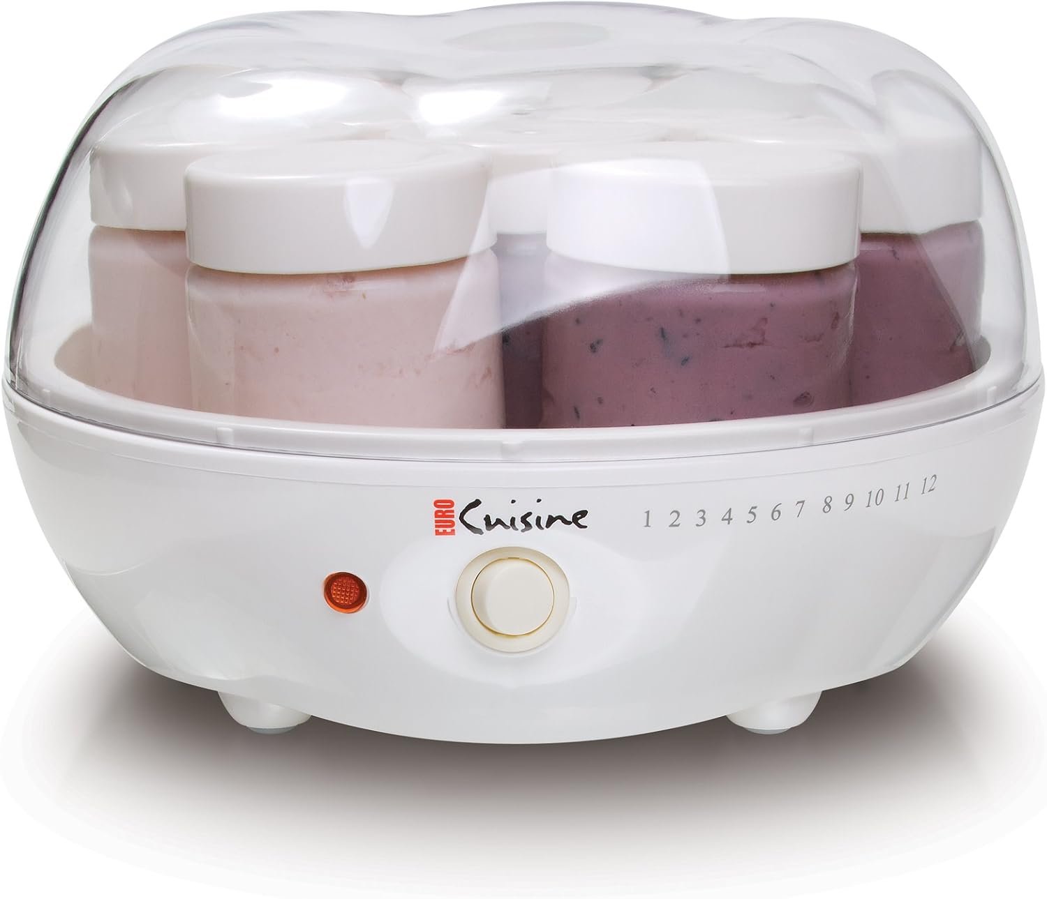 Euro Cuisine Yogurt Maker 7 Jars — best yogurt maker for portion control