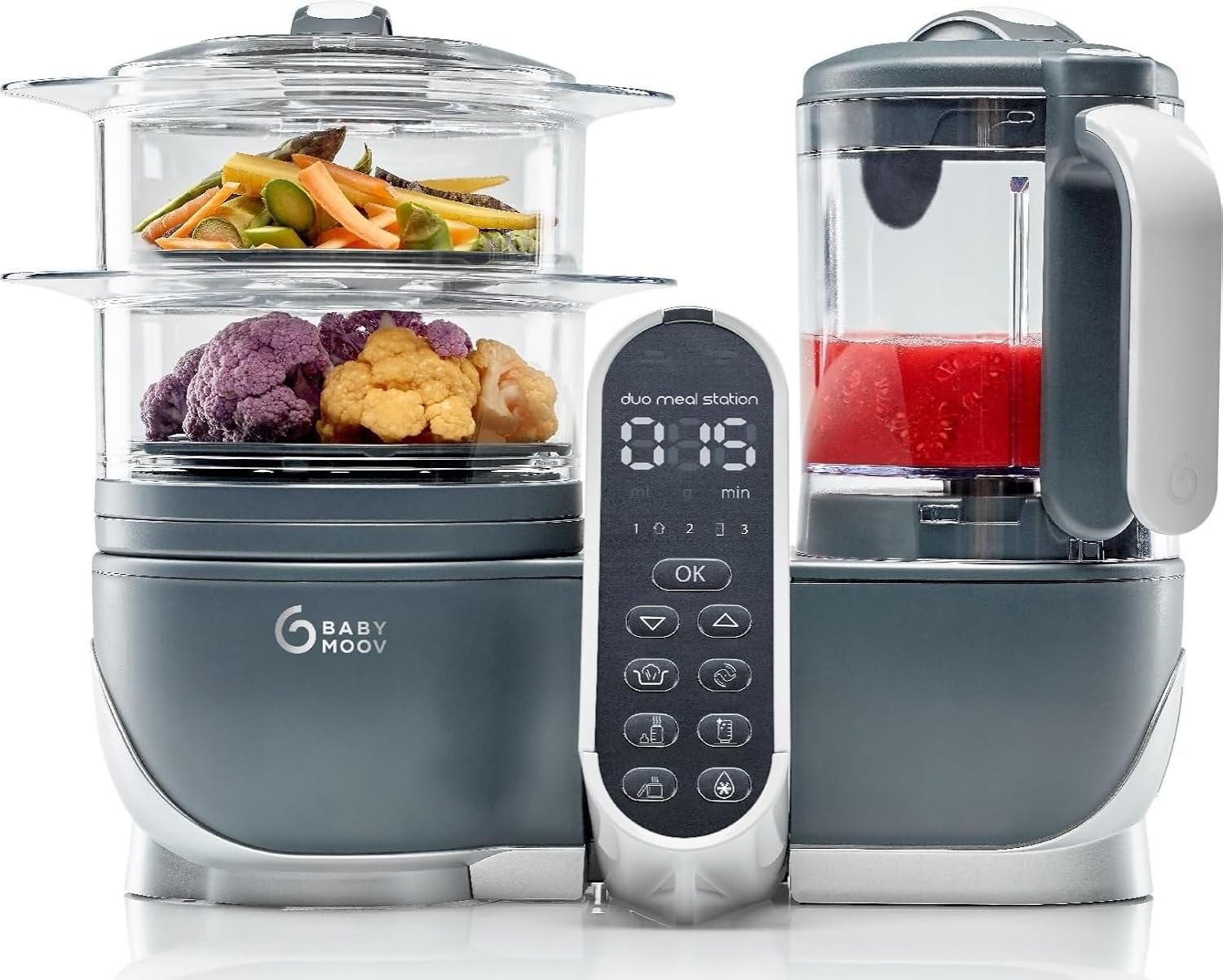 Babymoov Duo Meal Glass — non-toxic food processor best for baby food