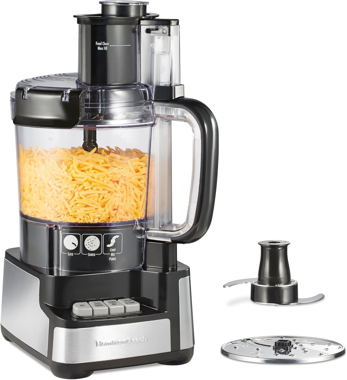 Hamilton Beach Stack and Snap — non-toxic food processor best budget large capacity