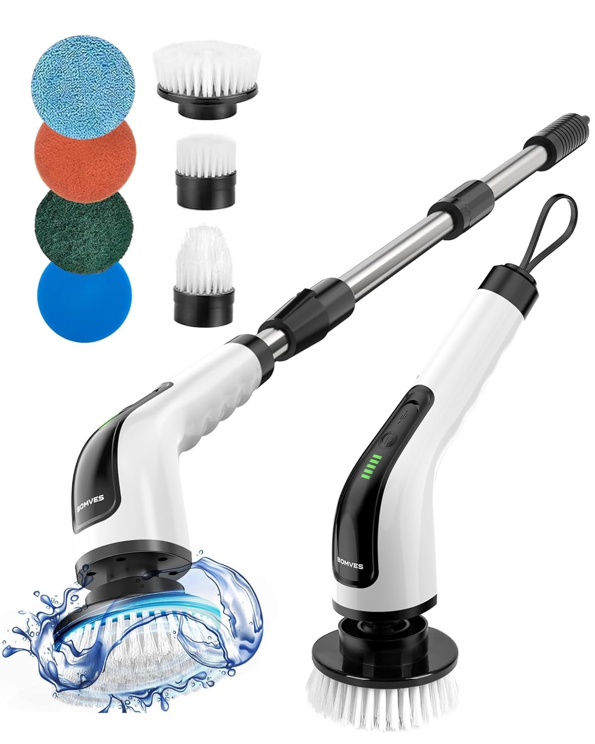 Bomves Electric Spin Scrubber — best electric spin scrubber overall pick