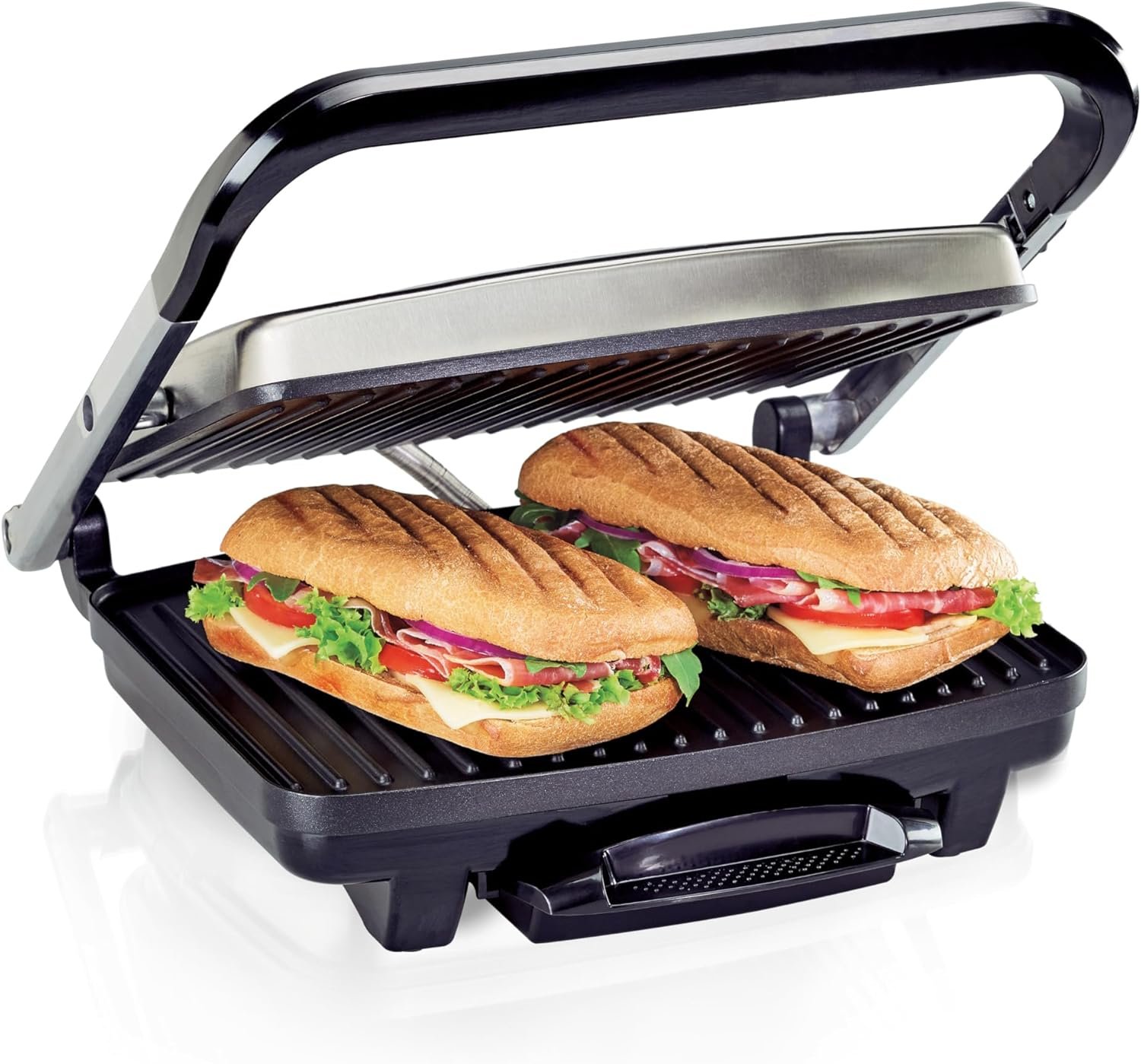 Hamilton Beach Panini Press — panini press for small kitchens best overall pick