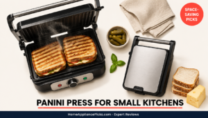 6 Best Panini Press for Small Kitchens (2026): Tested