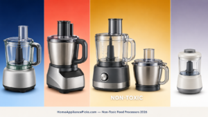 7 Best Non-Toxic Food Processors (2026): Glass & Steel Bowls