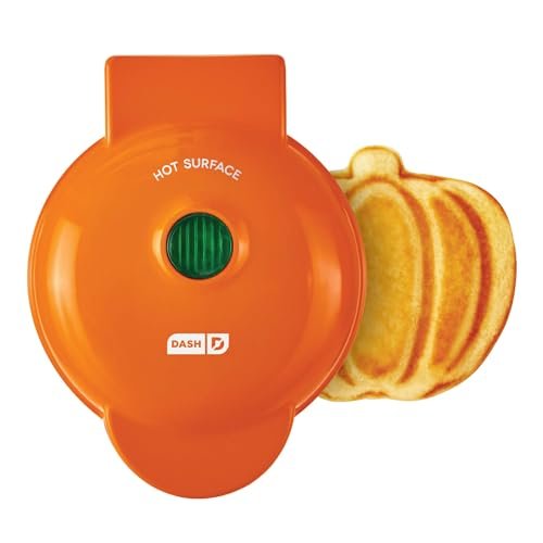 Dash Pumpkin Waffle Maker — best overall of the spooky kitchen gadgets under $30